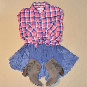 SO Short Sleeve Flannel